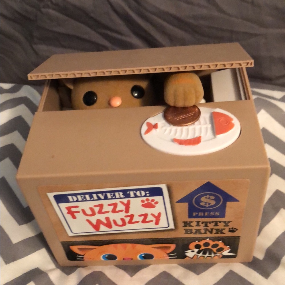 Electric kitty bank
